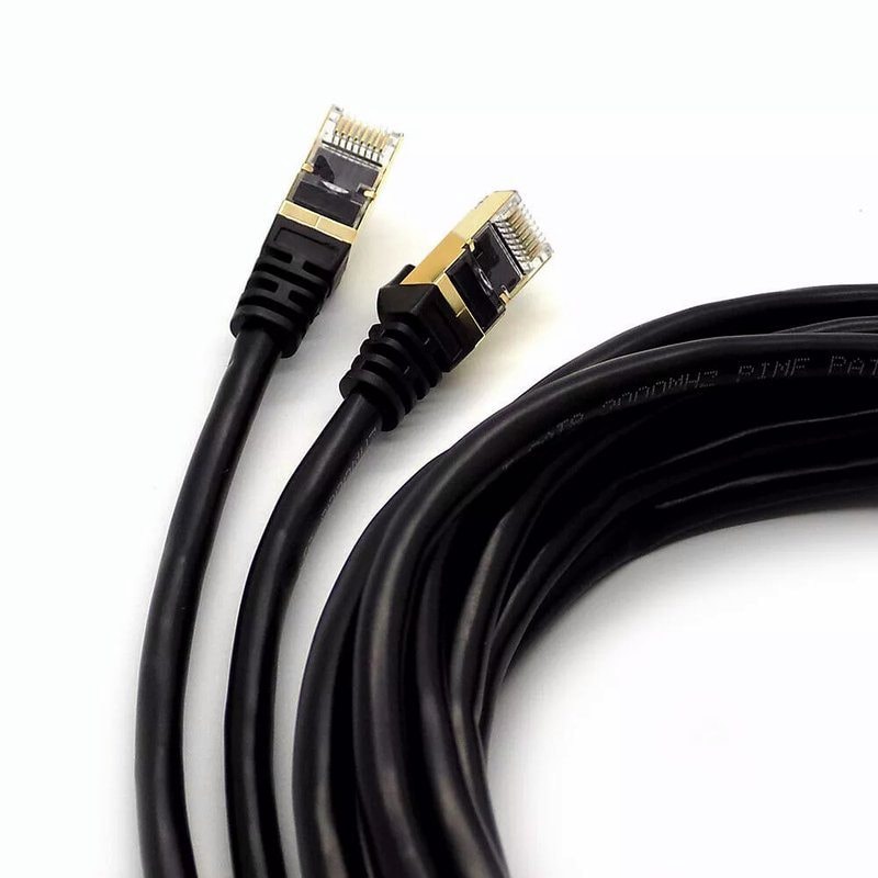 CAT6/CAT5e RJ45 Ethernet Cable - Fast Speed LAN Lead for Router, PC, PS4, CCTV, image 1