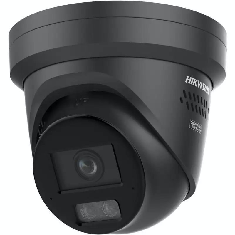 Hikvision DS-2CD2387G3-LIS2UY/SL(2.8mm)/BLACK Hik 8MP Smart Hybrid Light ColorVu Fixed Turret 2.8mm BLACK, image 1