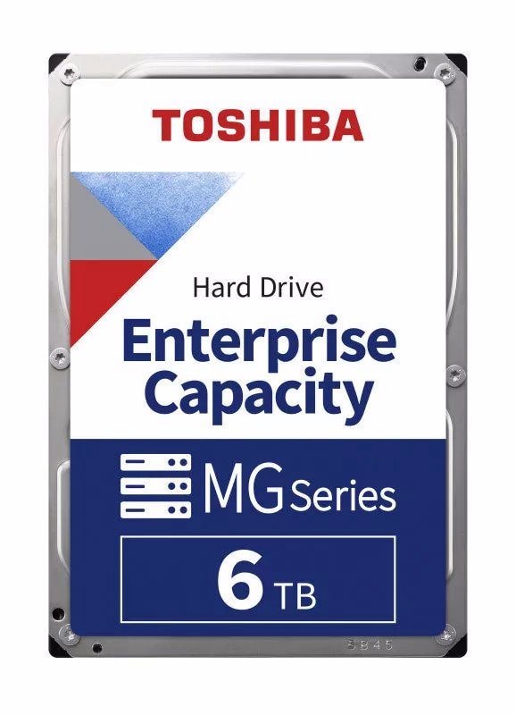 Toshiba MG Series 6TB Enterprise Hard Drive 3.5" SATA 7200RPM -MG10ADA600E, image 1