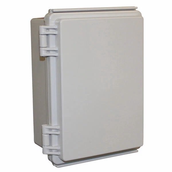 IPBOX Grey IP65 Waterproof Junction Box 240×180×130mm, image 1