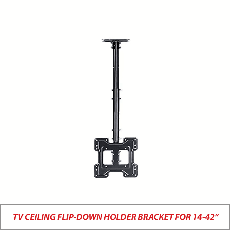 Ceiling TV Mount Bracket 14-42 Inch Hanging Display VESA Compatible, image 1