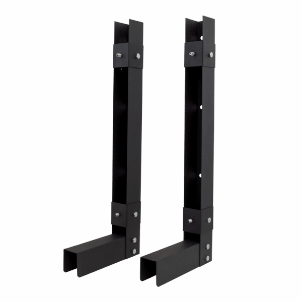 Wall Mount Bracket for DVR Lock Box Steel Black 20.9×3.5×2cm, image 1
