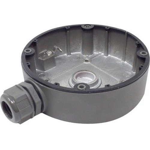 Hikvision DS-1280ZJ-TR13-G Aluminum Junction Box for Turret Cameras Grey, image 1