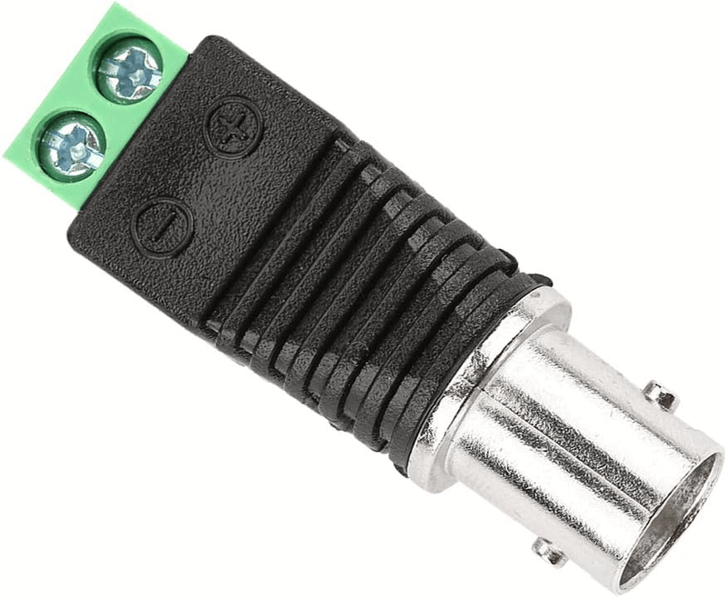 Wire to BNC Female Plug Screw Terminal Connector CCTV Adapter, image 1