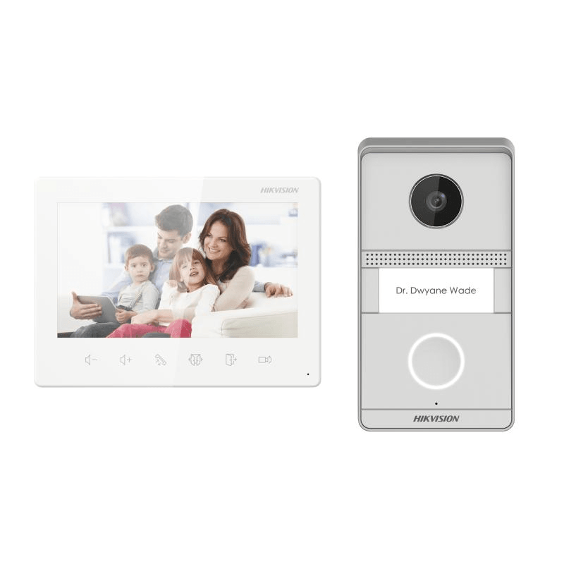 Hikvision DS-KIS101-P Surface 2-Wire Analog Video Intercom Kit, image 1
