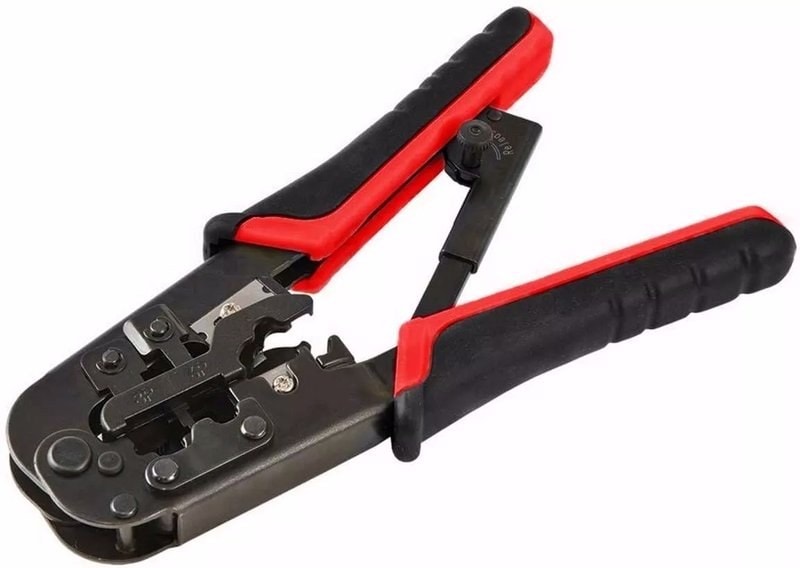 N568R Modular Plug Crimper Tool for RJ45 RJ11 RJ12 Connectors, image 1