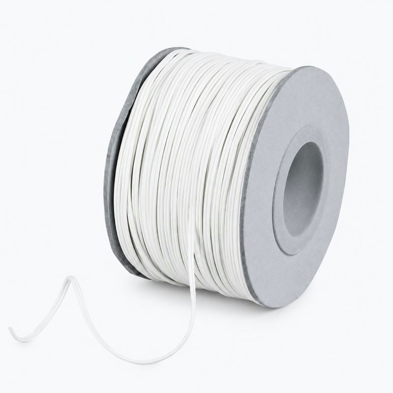 Quality Connectivity BW/0.5/WHT Bell Wire 0.5mm, PVC, CCA, 100m, White, image 1