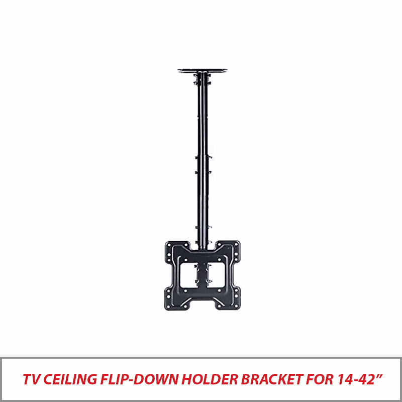 Ceiling TV Mount Bracket 32-72 Inch VESA 600x400 Hanging Display, image 1