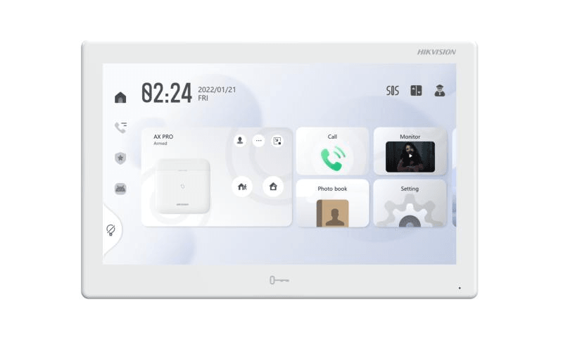 Hikvision DS-KH9510-WTE1(B) 10.1" Android Indoor Station, image 1