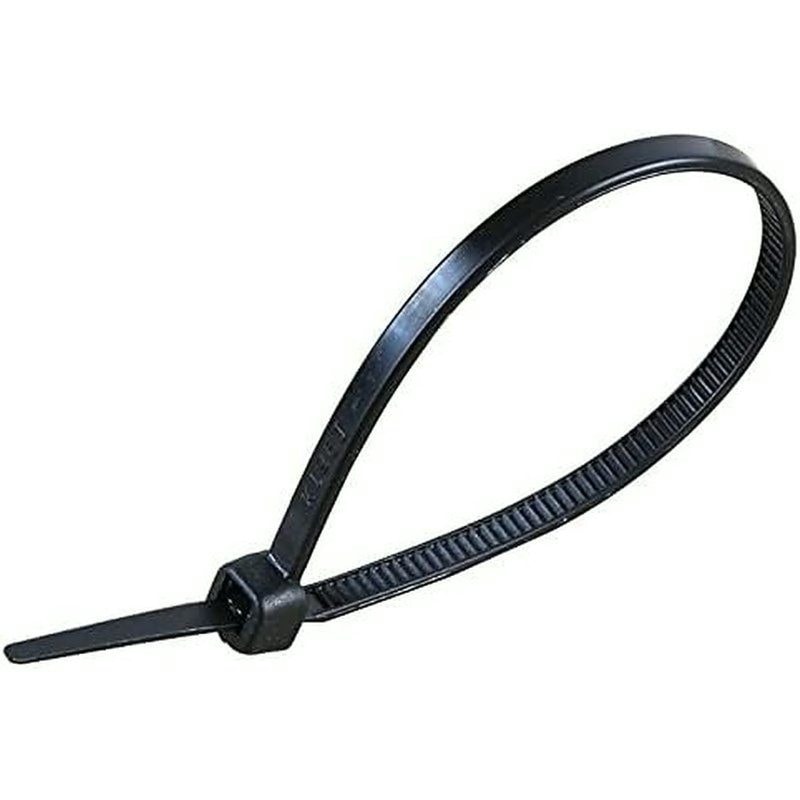 Pastic Cable Ties 7x300mm Black, image 1