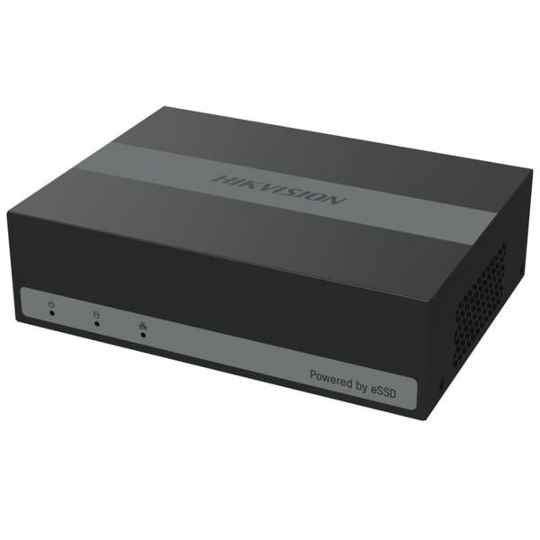 HIKVISION 4-ch 8MP 1U H.265 eSSD AcuSense DVR, image 1