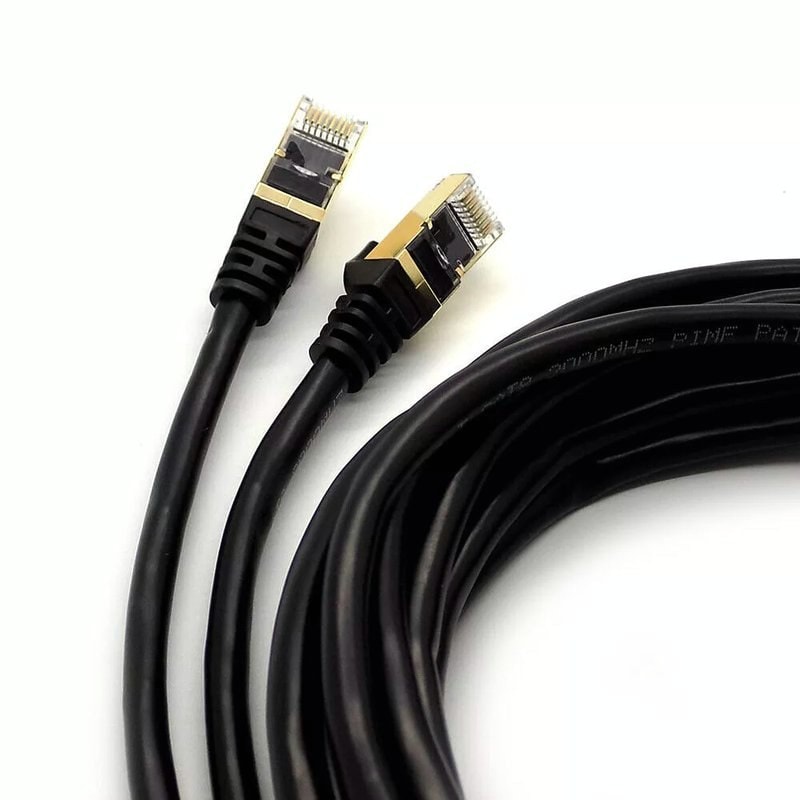 CAT6/CAT5e RJ45 Ethernet Cable - Fast Speed LAN Lead for Router, PC, PS4, CCTV, image 1