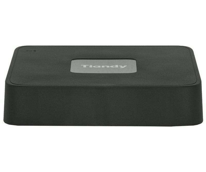 Tiandy TC-R3104 4 Channel NVR 6MP PoE H.265 4-Port Network Video Recorder, image 1