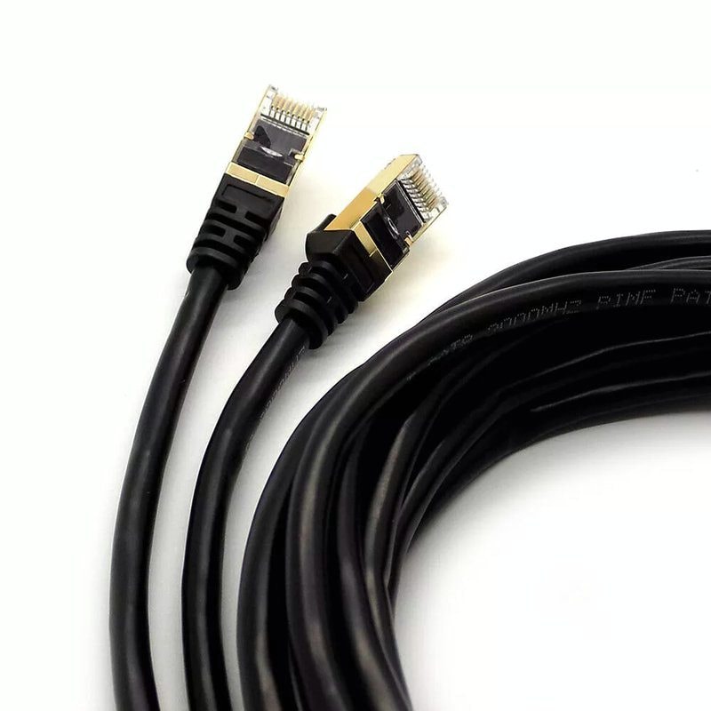 CAT6/CAT5e RJ45 Ethernet Cable - Fast Speed LAN Lead for Router, PC, PS4, CCTV, image 1