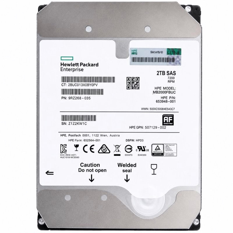10TB - HDD 3.5" SATA Hard Drives – Free Installation with Any CCTV Kit or Package -Ideal for 24/7 continuous recording, image 1