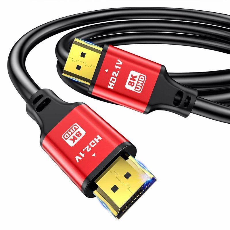 8K HDMI Cable HDMI 2.1 Cable 1.5M 5ft 4K@120hz,8K@60Hz,Ultra HD High Speed 48Gbps HDMI,HDR eARC,Compatible with Roku Netflix PS4 Pro PS5 Xbox OneX Samsung Sony LG RTX 3080 3070, image 1