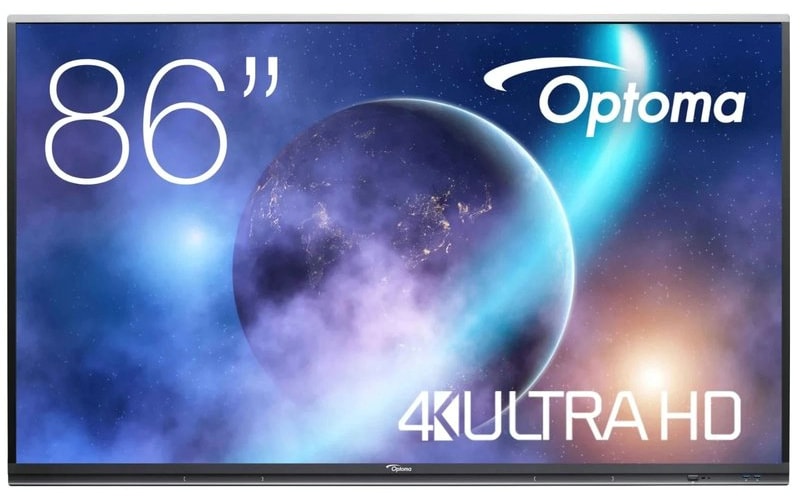 Optoma 5862RK 86 Inch 4K UHD Interactive Flat Panel Display, image 1