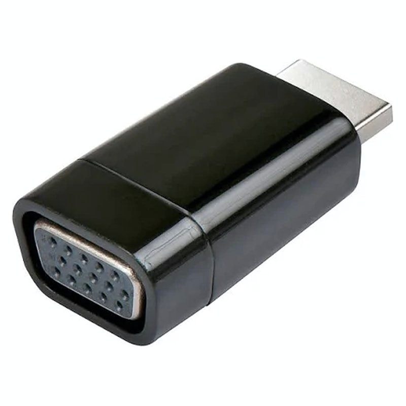 HDMI to VGA Adapter Converter - Male to Female with 3.5mm Audio Jack, image 1