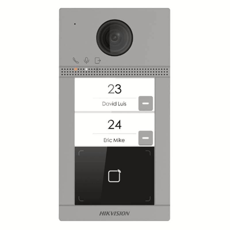 Hikvision DS-KV8213-WME1(C) – 2-Button PoE Villa Door Station, image 1